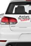 Tell You Love Your Lie Auto Window Lettering 16x7 Cm Car Back Sticker Auto Window Lettering - 2