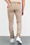 Men's Jeff Beige Grinded Slim Fit Lycra Jean Jeans - 6