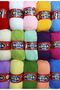 Gift Crystal Anti-pilling Fiber Floss Set 15 Colors
