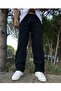Black Loose Cut Seasonal Sweatpants Compacte