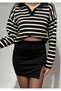 Slit Tight Mini Skirt - 2