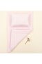 Muslin Changing Mat and Pillow - Baby Pink Muslin