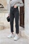 Women's Smoked High Waist Soft Touch Comfortable Cut Jean Jeans