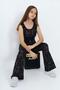Girls' Thick Strap T-Shirt with Spanish-Style Pants Set - 2