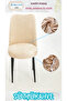 Velvet Oval Chair Cover, Oval Chair Cover 6 Pcs
