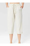 Unisex M-5Xl Size 100% Natural Hemp Linen Capri - 2