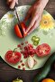 Glass Cutting Board and Presentation Plate Vintage Daisy 30X30 cm - 5