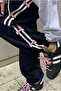 بنطال رياضي للجنسين باللون الأزرق من Coquette Tech Side Stripe Parachute - 3