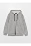 Hooded Long Sleeve Men's Thick Zippered Sweatshirt (W3) - 6
