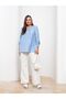 Lcw Grace Crew Neck Plain Long Sleeve Women's Blouse (S2) - 3