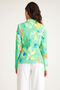 Women's Fit Blazer Jacket - Short Patterned - 4