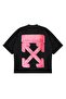 SC Soap Off-White Logo Design Printed Oversized Unisex 100% Cotton T-shirt - 2