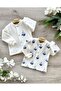 2-Piece Organic Cotton Baby Cardigan Set Sailing