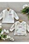 2-Piece Organic Cotton Baby Cardigan Set Dragonfly - 3