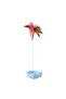 Funny Cat Stick Retractable Spring and Pile Leash-Shaped Cat Toy
