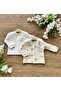 2-Piece Cotton Baby Top Cardigan Set Bear Squirrel