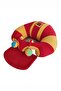 Red Yellow Baby Non-Recliner with Rattle Toy - 5