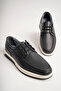 Genuine Leather Black Men's Leather Casual Shoes Mrd7-0128 - 4