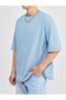 Men's Clothing Relaxed Cut Cotton Short Sleeve (Oversize) Tshirt - 6