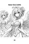 Angel Face Anime Coloring Book (50 Coloring Pages) - 2