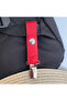 Takbırak Hat & Accessory Hanger Clip, Genuine Leather & Metal Apparatus Luggage Bag Hanger Accessory, 1 Piece - 3