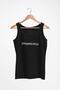 Women's Black Strap T-shirt Digital Printed - 2