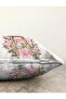 Flower Corner Special Design Digital Printed Decorative Raschel Knitted Pillow Throw Pillow Cover - 3