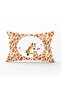 White Background Giraffe Patterned Digital Printed Modern Rectangular Throw Pillow Cover