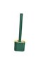 River World Wall-Mounted Toilet with Hanging Lid and Soft Silicone Toilet Brush Set