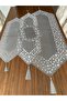 Seljuk Model Silver Color Living Room Set 4 Pieces