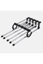 5-Piece Trouser Hanger Movable In-Closet Hanger System - 3