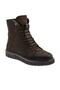 Women's Brown Daily Women's Leather Boots 10217945