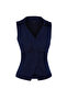Lacivert Fitted/Vücuda Oturan Polo Yaka Esnek Örme Bluz TWOSS24BZ00085 - 6