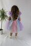 girl's birthday dress girl's unicorn tulle dress - 3