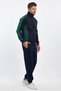 Men's Side Yoke Zip-Up Tracksuit Set - Navy - 5