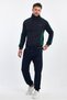 Men's Side Yoke Zip-Up Tracksuit Set - Navy - 4