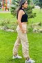 Girl Child Jogger Oversize High Waist Elastic Leg Trousers Age 9-15