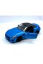 Pull Drop Metal Toy Sports Car Bmw Z4 (Blue) Vardem Toy - 4