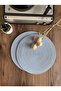 Volonte Baby Blue Jute American Service 2-Piece Knitted Straw Plates