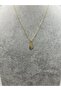 Gold Color Leaf Necklace - 2