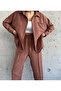 Linen Shirt Trousers Double Set