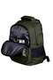 Black-Two Compartment Backpack - 5