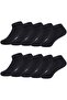 12 Pairs Seamless Cotton Men's Booties Socks Summer Durable Heel And Toe