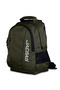 Black-Two Compartment Backpack - 3