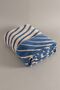Twin Blanket Soft Cotton Single Blanket Brown Blue 150 x 200 5033A - 4