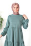 Green Gathered Tunic - 0699-07 - 5