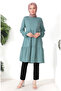 Green Gathered Tunic - 0699-07 - 3