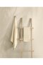 Likya Jacquard Border Cream 2-Piece Towel Set with Cross Stripes 1018A 90X150 - 2