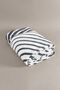 Twin Blanket Soft Cotton Single Tv Blanket Anthracite Cream 150 X 200 5034A - 4