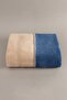Twin Soft Cotton Single Blanket Brown Blue 150 X 200 5008a - 5